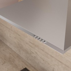 Pyramidenförmige Abzugshaube Cecotec Bolero Flux PM 604300 Inox C