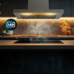 Campana Extractora T Cecotec Bolero Flux TT 604000 Inox B