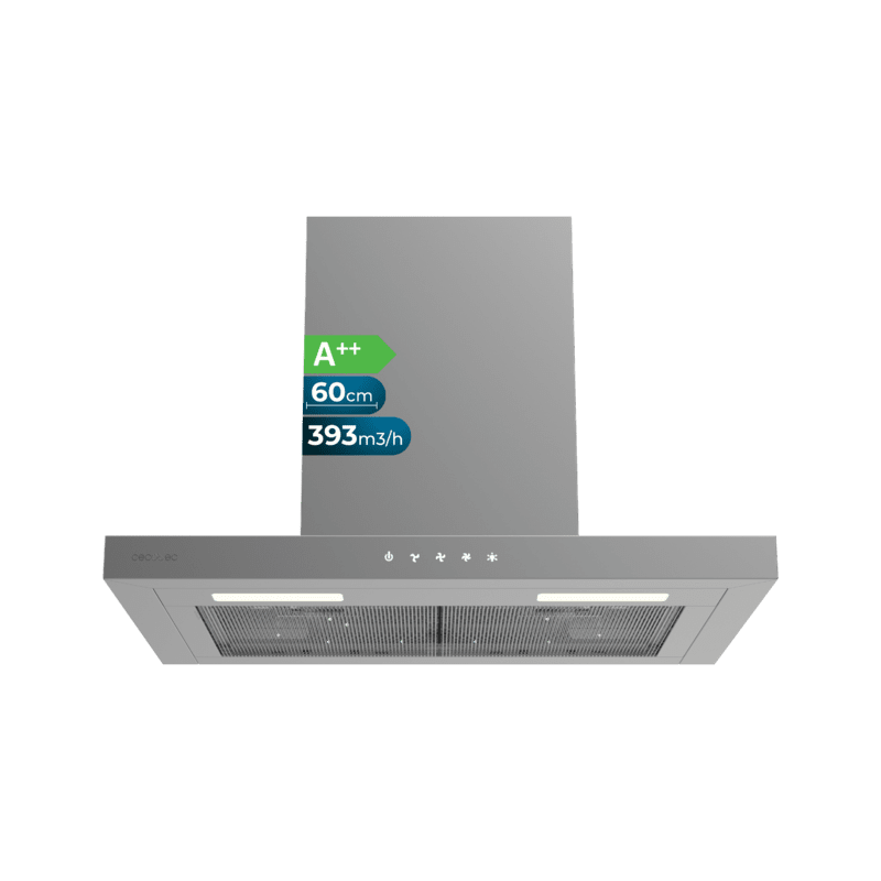 Campana Extractora T Cecotec Bolero Flux TT 604000 Inox B Campana Extractora T Cecotec Bolero Flux TT 604000 Inox B