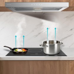Campana Extractora Telescópica Cecotec Bolero Flux TLT 604000 Inox A+++