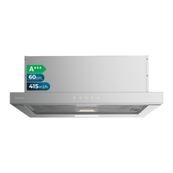 Teleskopische Dunstabzugshaube Cecotec Bolero Flux TLT 604000 Inox A+++