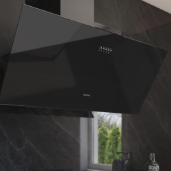 Dekorative Dunstabzugshaube Cecotec Bolero Flux DM 906500 Glass Black A