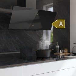 Campana Extractora Decorativa Cecotec Bolero Flux DM 906500 Glass Black A