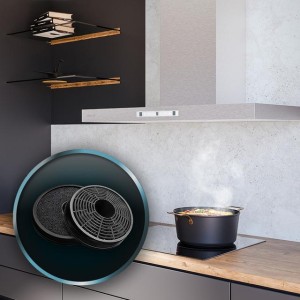 Campana Extractora T Cecotec Bolero Flux TT 908000 Slim Glass White A++