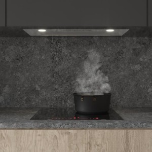 Integrierte Dunstabzugshaube Cecotec Bolero Flux IT 755500 Inox A++