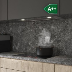 Integrierte Dunstabzugshaube Cecotec Bolero Flux IT 755500 Inox A++