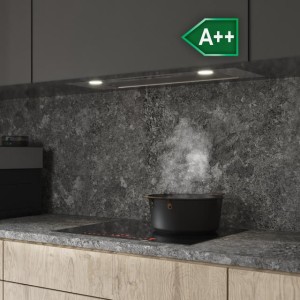 Integrierte Dunstabzugshaube Cecotec Bolero Flux IT 755500 Inox A++