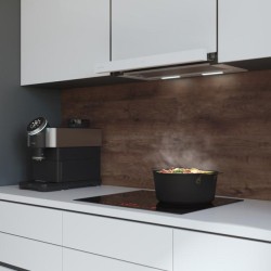 Teleskopische Dunstabzugshaube Cecotec Bolero Flux TLT 605500 Glass White A++