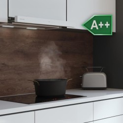 Teleskopische Dunstabzugshaube Cecotec Bolero Flux TLT 605500 Glass White A++