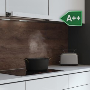 Campana Extractora Telescópica Cecotec Bolero Flux TLT 605500 Glass White A++
