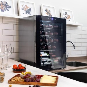 Vinoteca Cecotec Bolero GrandSommelier 2050 Black Compressor