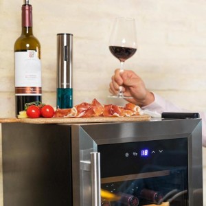 Vinoteca Cecotec Bolero GrandSommelier 1550 Inox Compressor