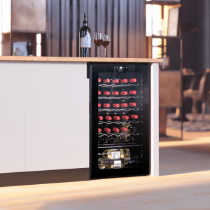 Vinoteca Cecotec Bolero GrandSommelier 34030 Black Compressor