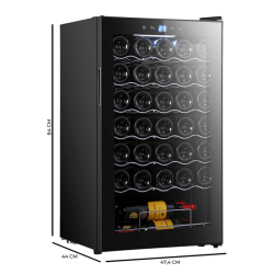Vinothek Cecotec Bolero GrandSommelier 34030 Black Compressor