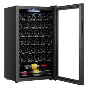 Vinoteca Cecotec Bolero GrandSommelier 34030 Black Compressor