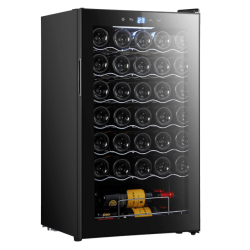 Vinoteca Cecotec Bolero GrandSommelier 34030 Black Compressor