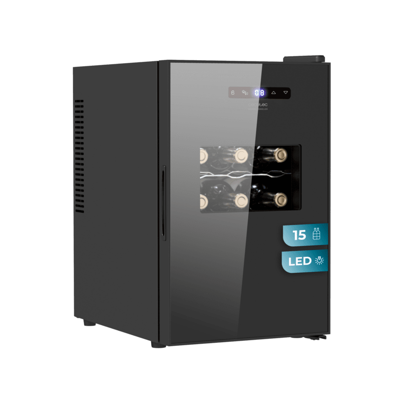 Vinoteca Cecotec Bolero GrandSommelier 1550 CoolCrystal Bodega