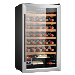 Vinoteca Cecotec Bolero GrandSommelier 34030 Inox Compressor