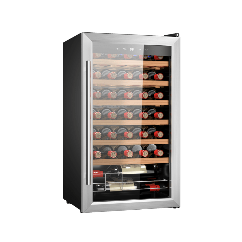 Vinoteca Cecotec Bolero GrandSommelier 34030 Inox Compressor