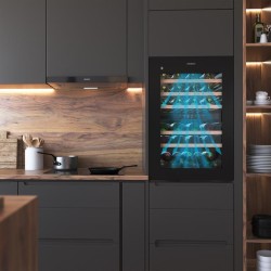 Integrierbare Vinothek Cecotec Bolero GrandSommelier Duo 57000 Touch Black Compressor