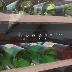 Integrierbare Vinothek Cecotec Bolero GrandSommelier Duo 57000 Touch Black Compressor