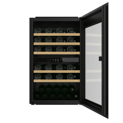 Integrierbare Weinbar Cecotec Bolero GrandSommelier Duo 57000 Touch Black Compressor