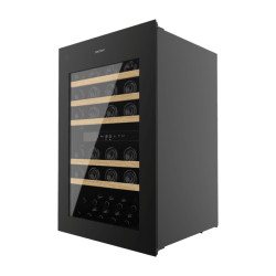 Integrierbare Weinbar Cecotec Bolero GrandSommelier Duo 57000 Touch Black Compressor