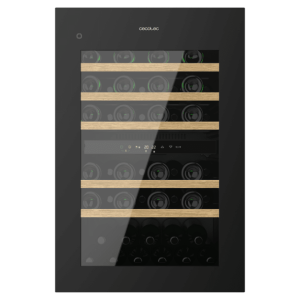 Vinoteca Integrable Cecotec Bolero GrandSommelier Duo 57000 Touch Black Compressor