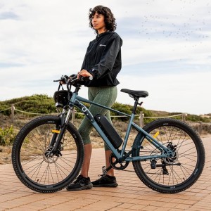 Bicicleta Eléctrica Cecotec e-Xplore de Montaña con Batería Extraíble y 55 Km de Autonomía