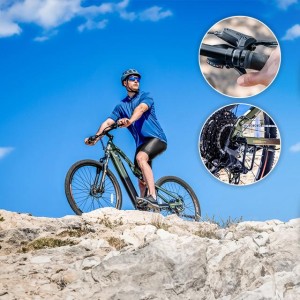 Elektrisches Fahrrad Cecotec Mountain Supreme Mountain mit abnehmbarem Akku und 120 km Autonomie