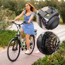 Elektrofahrrad Cecotec Citybike Capital mit 80 km von Autonomie