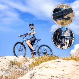 Elektrisches Fahrrad Cecotec Mountain Avanti Berg mit 120 km von Autonomie