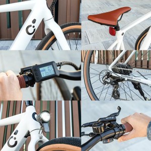 Elektrisches Fahrrad Cecotec Sprint der Stadt mit 70 km von Autonomie
