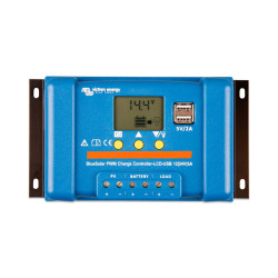 Laderegler VICTRON BlueSolar PWM - LCD&USB 12/24 V