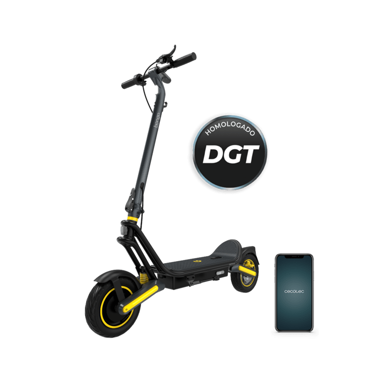 Patinete Eléctrico Cecotec Bongo GS50 XXL Connected 800 W con Autonomía de 50 Km y APP Patinete Eléctrico Cecotec Bongo GS50 XXL Connected 800 W con Autonomía de 50 Km y APP