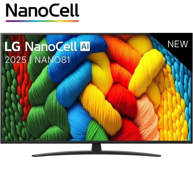 Televisor LG NanoCell 43NANO81A6A 43" Ultra HD 4K con Smart TV y WiFi Televisor LG NanoCell 43NANO81A6A 43" Ultra HD 4K con Smart TV y WiFi