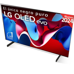 Televisor LG 4K OLED evo AI C4 OLED42C45LA 42" Ultra HD 4K con Smart TV y WiFi