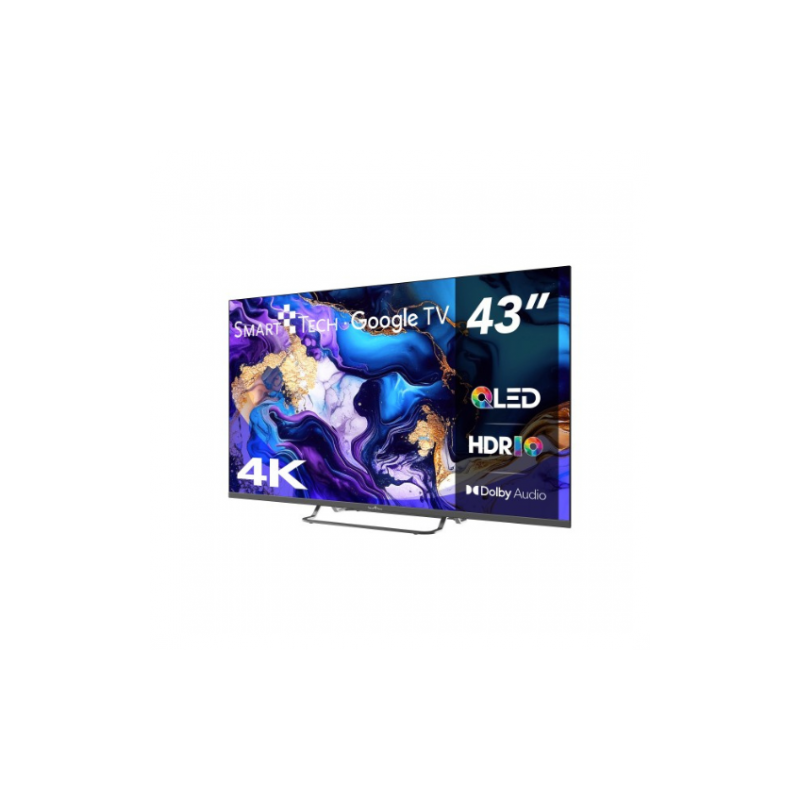 Televisor Smart Tech 43QG02V 43" QLED UHD Google TV Televisor Smart Tech 43QG02V 43" QLED UHD Google TV