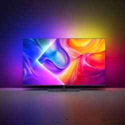 Televisor Philips QLED 50PUS9010 50" Ultra HD 4K Ambilight con Smart TV y WiFi