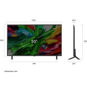 Fernseher LG QNED Evo 50QNED87A6D 50" Ultra HD 4K mit Smart TV und WiFi