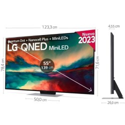 Fernseher LG QNED MiniLED 55QNED866RE 55" Ultra HD 4K mit Smart TV und WiFi