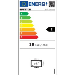 Fernseher Infiniton TV LED INTV-24GS590 24" Google TV Oficial mit Smart TV und WiFi