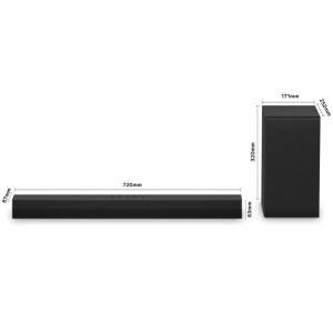 Barra de Sonido con Bluetooth LG S40T 300W / 2.1
