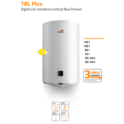 Termo Eléctrico Vertical Cointra TBL Plus 100 de 100 Litros con Panel Digital