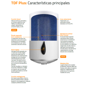 Termo Eléctrico Vertical Cointra TDF Plus 150 de 150 Litros con Panel Digital