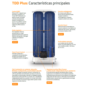 Termo Eléctrico Vertical Cointra TDD Plus 100 de 100 Litros con Doble Deposito y WiFi