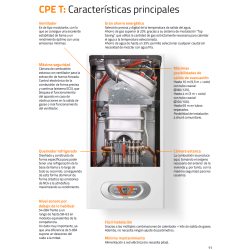 Calentador de Gas Cointra CPE T 7 L para Gas Natural con KIT de Salida de Gases Estándar