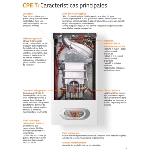 Calentador de Gas Cointra CPE T 7 L para Gas Butano con KIT de Salida de Gases Estándar