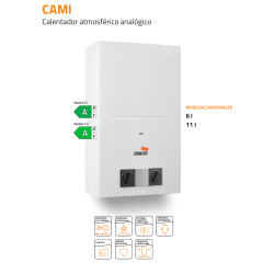 Calentador de Gas Atmosférico Cointra CAMI 6 L para Gas Butano