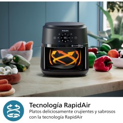 Freidora de Aire Philips Airfryer Serie 2000 NA221/00 4,2 Litros